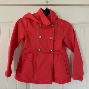 Pink Platinum Pink Pea Coat for Kids